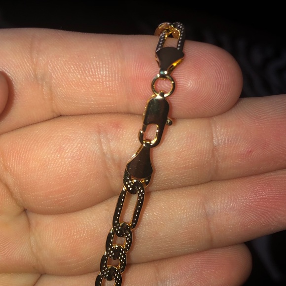 18k solid gold chain - Picture 3 of 8